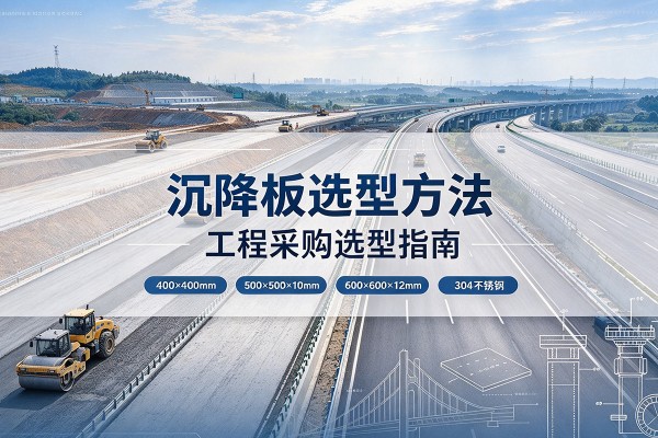 曲水沉降板选择方法