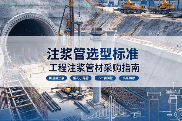 曲水注浆管选型标准