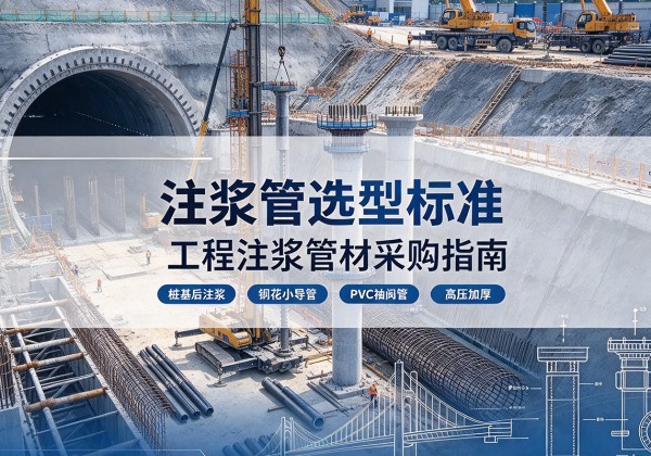 曲水注浆管选型标准